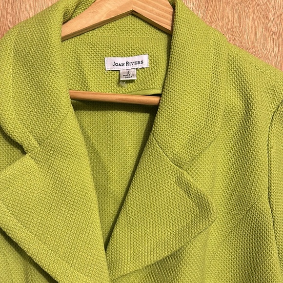 Joan River Lime Green Jacket - Picture 3 of 5